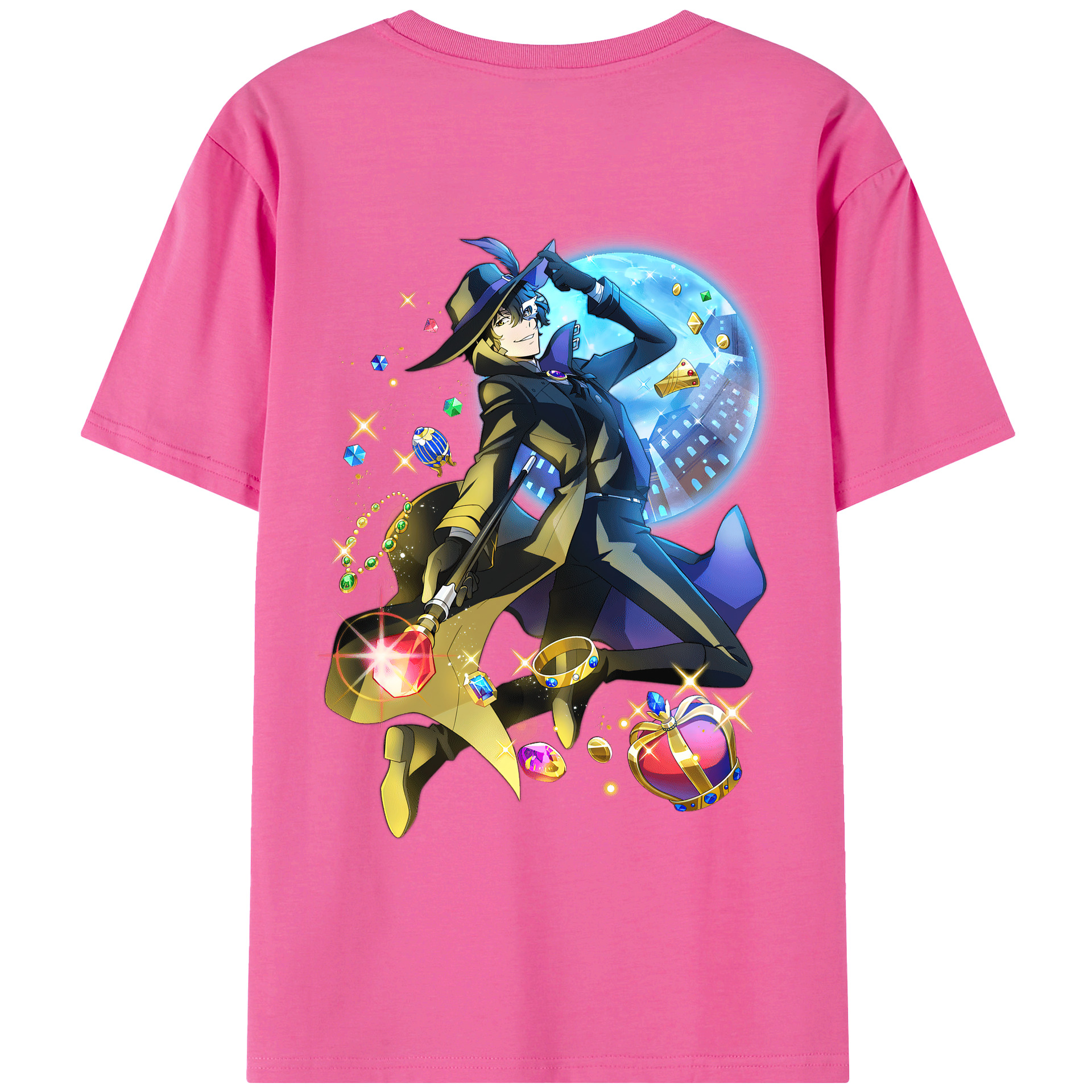 （画像用） 文豪ストレイドッグス Bungo Stray Dogs レディース半袖Tシャツ(バックプリント)